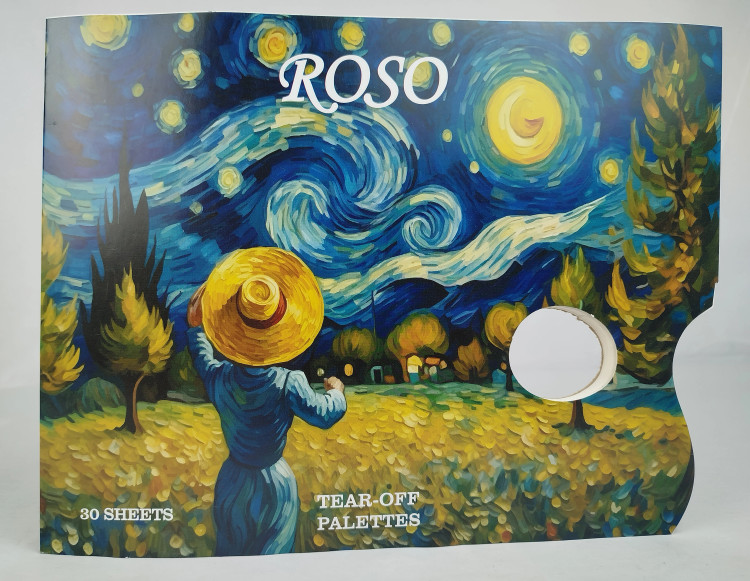 پالت کاغذی ROSO
