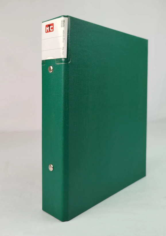 کلاسور دو حلقه MTC - A5 روکش گالینگور سبز